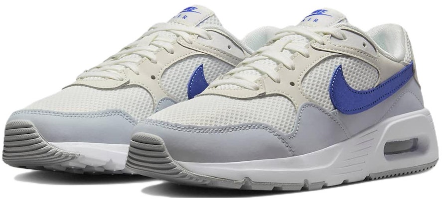 (Women) Nike Air Max SC 'White Metallic Blue' DR2552-100 Lookbook (Women) Nike Air Max SC 'White Metallic Blue' DR2552-100