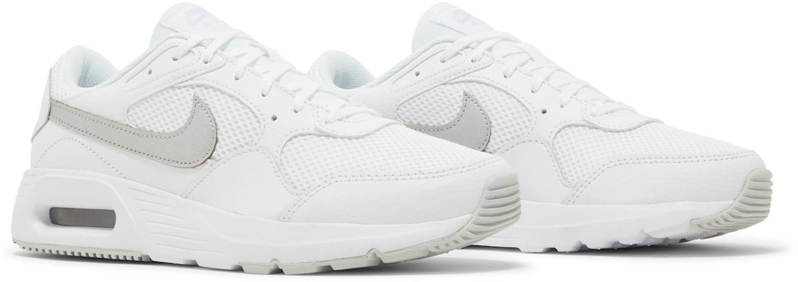 Nike Air Max SC 防滑耐磨 低筒 跑步鞋 女款 白銀 簡約 運動 Cheap Nike Air Max SC 防滑耐磨 低筒 跑步鞋 女款 白銀 簡約 運動