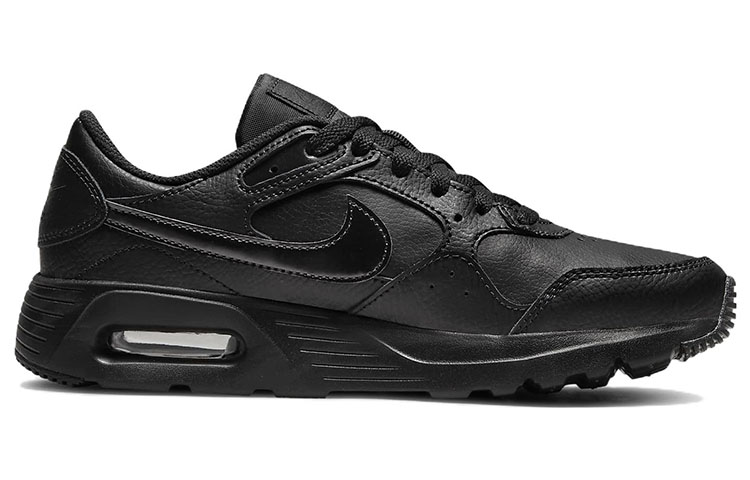 (W) Nike Air Max SC Leather 'Triple Black' 圖 2