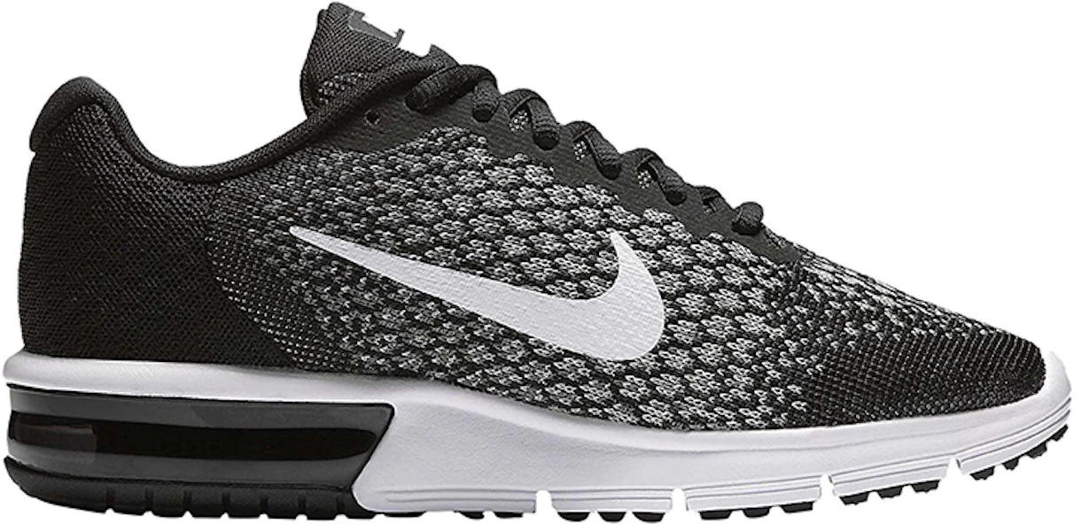 Nike Air Max Sequent 2 低筒 跑步鞋 女款 黑白 Lookbook Nike Air Max Sequent 2 低筒 跑步鞋 女款 黑白