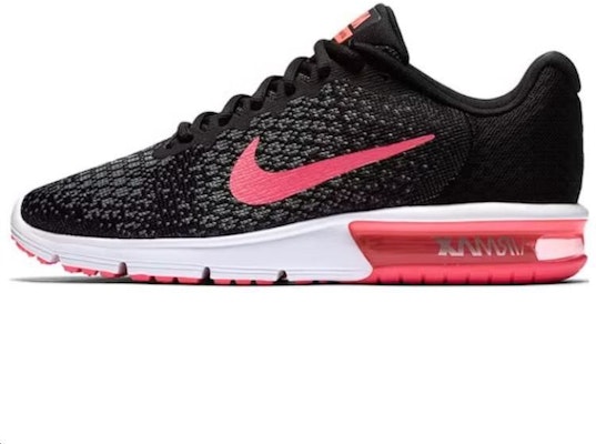 (Women) Nike Air Max Sequent 2 Black Vivid Pink 852465-006 Buy (Women) Nike Air Max Sequent 2 Black Vivid Pink 852465-006