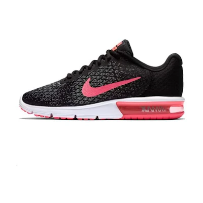 (W) Nike Air Max Sequent 2 Black Vivid Pink