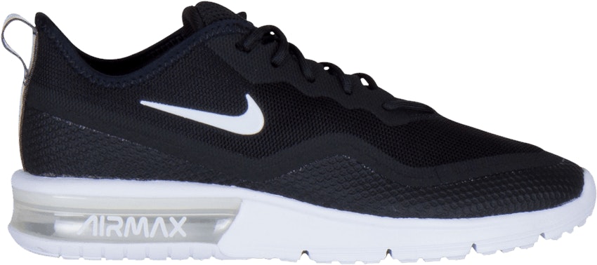 Nike air max clearance sequent black and white