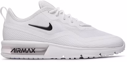 (Women) Nike Air Max Sequent 4.5 'White Black' BQ8824-100 (Women) Nike Air Max Sequent 4.5 'White Black' BQ8824-100