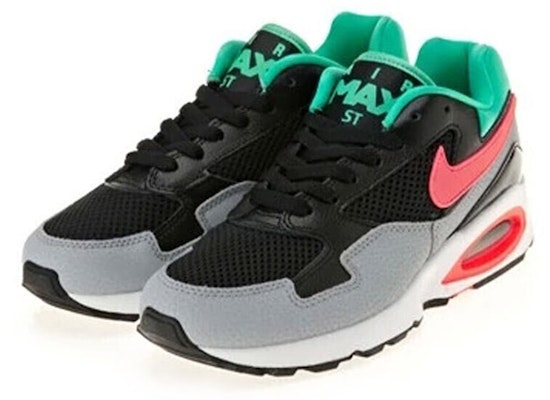 (W) 耐克 Air Max ST 红/绿“黑”配色 705003-002 Lookbook (W) 耐克 Air Max ST 红/绿“黑”配色 705003-002