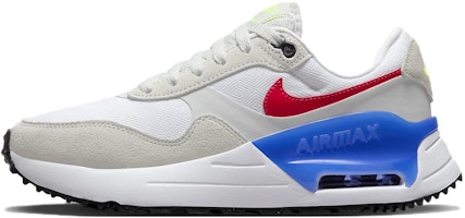 (Women) Nike Air Max SYSTM 'White Ultramarine Siren Red' DZ1637-100 (Women) Nike Air Max SYSTM 'White Ultramarine Siren Red' DZ1637-100