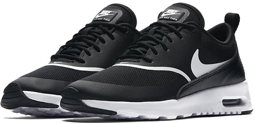 (Women) Nike Air Max Thea 'Black White' 599409-028 Lookbook (Women) Nike Air Max Thea 'Black White' 599409-028