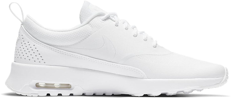 (Women) Nike Air Max Thea 'Triple White' 599409-115 Order (Women) Nike Air Max Thea 'Triple White' 599409-115