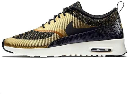 (W) Nike Air Max Thea Jacquard 'Bronzine' Wanita 718646-700 Details for (W) Nike Air Max Thea Jacquard 'Bronzine' Wanita 718646-700