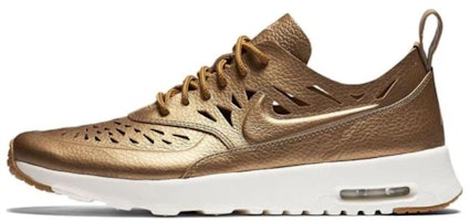 (Women) Nike Air Max Thea Joli 'Mtllc Golden Tan Mtllc Golden Tan' 725118-900 (Women) Nike Air Max Thea Joli 'Mtllc Golden Tan Mtllc Golden Tan' 725118-900