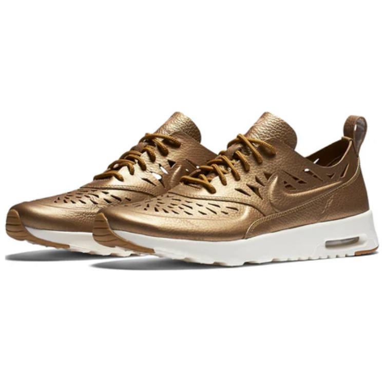 Order 耐吉 Air Max Thea Joli 百搭潮流 輕鬆舒適 耐磨透氣防滑 低幫 生活休閒鞋 男女同款 金色