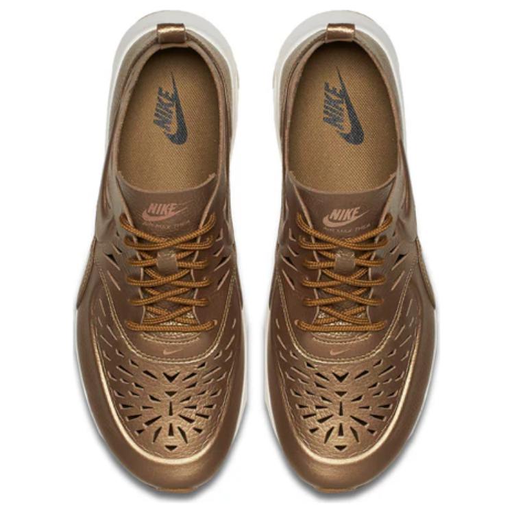 Lookbook 耐吉 Air Max Thea Joli 百搭潮流 輕鬆舒適 耐磨透氣防滑 低幫 生活休閒鞋 男女同款 金色