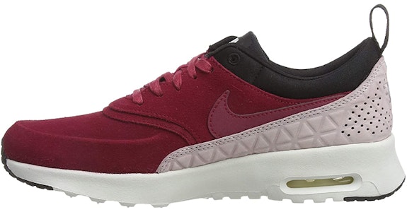 (W) Nike Air Max Thea PRM LTH 'Merah Noble' 845062-600 Buy (W) Nike Air Max Thea PRM LTH 'Merah Noble' 845062-600