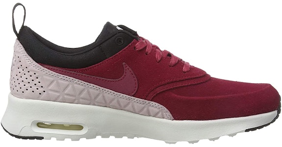 (W) Nike Air Max Thea PRM LTH 'Merah Noble' 845062-600 Order (W) Nike Air Max Thea PRM LTH 'Merah Noble' 845062-600