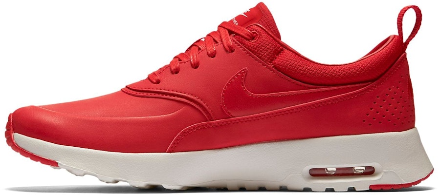 (Women) Nike Air Max Thea Premium 'University Red' 616723-602 Order (Women) Nike Air Max Thea Premium 'University Red' 616723-602