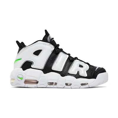 (W) Nike Air More Uptempo 'Black Metallic Silver'