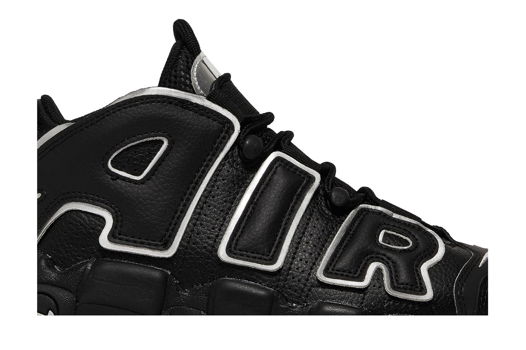 Order (W) Nike Air More Uptempo 'Negro Plata Metálica' DQ0839-001