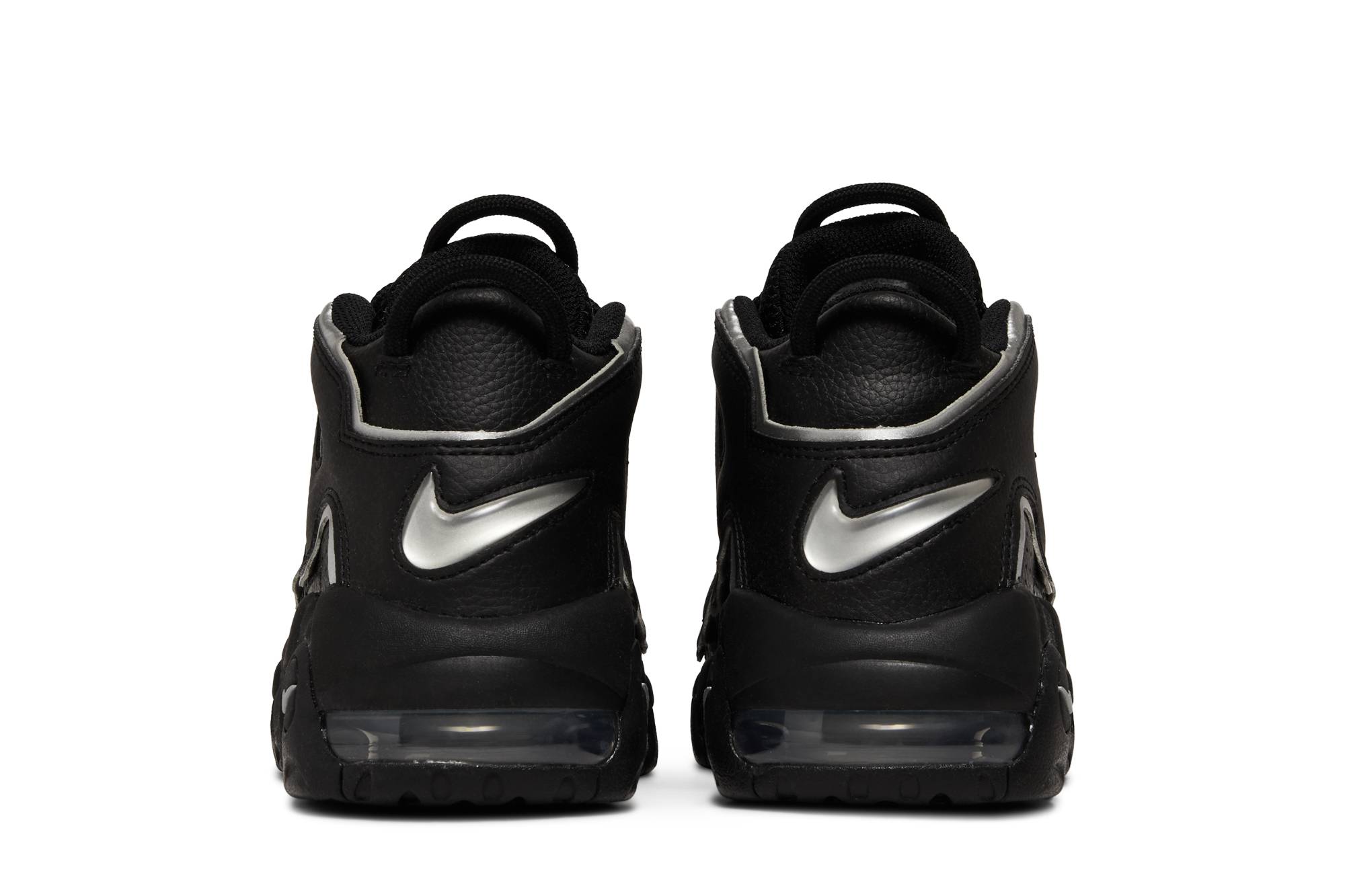 Details for (W) Nike Air More Uptempo 'Negro Plata Metálica' DQ0839-001