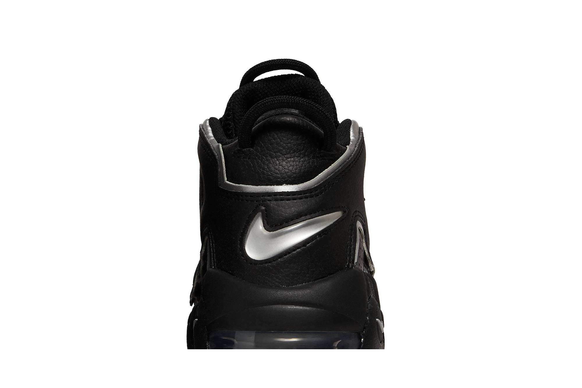 Sizing (W) Nike Air More Uptempo 'Negro Plata Metálica' DQ0839-001