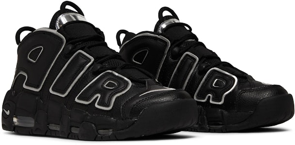 (W) Nike Air More Uptempo 'Hitam Perak Metalik' DQ0839-001 Cheap (W) Nike Air More Uptempo 'Hitam Perak Metalik' DQ0839-001