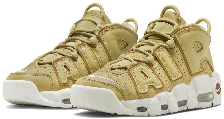 Nike Air More Uptempo “Buff Gold“ 耐磨透氣 中幫 復古籃球鞋 男款 黃白 Lookbook Nike Air More Uptempo “Buff Gold“ 耐磨透氣 中幫 復古籃球鞋 男款 黃白