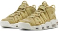Lookbook Nike Air More Uptempo “Buff Gold“ 耐磨透氣 中幫 復古籃球鞋 男款 黃白