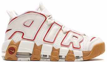 (Women) Nike Air More Uptempo 'Phantom Gym Red Gum' DV1137-002 (Women) Nike Air More Uptempo 'Phantom Gym Red Gum' DV1137-002