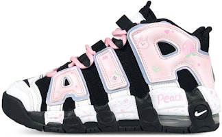 (Women) Nike Air More Uptempo 'Splatter Pink Black White' DQ6200-001-469055 (Women) Nike Air More Uptempo 'Splatter Pink Black White' DQ6200-001-469055