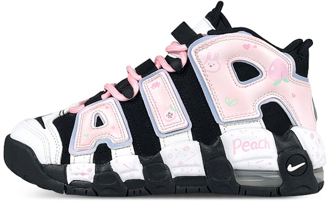 (Women) Nike Air More Uptempo 'Splatter Pink Black White' DQ6200-001-469055 Buy (Women) Nike Air More Uptempo 'Splatter Pink Black White' DQ6200-001-469055