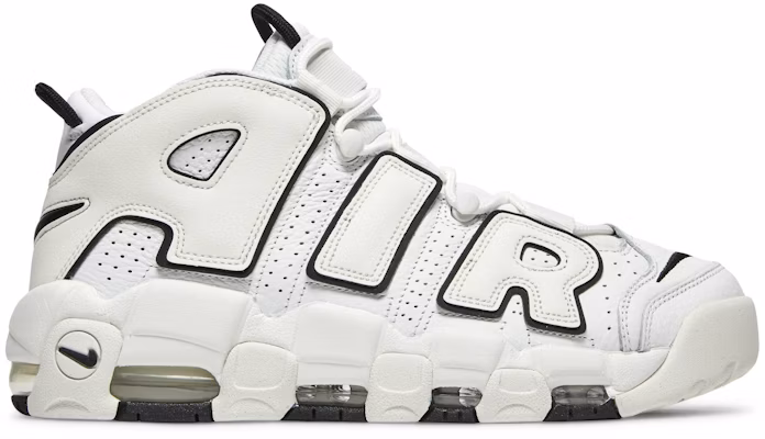 Nike air more top uptempo black woman