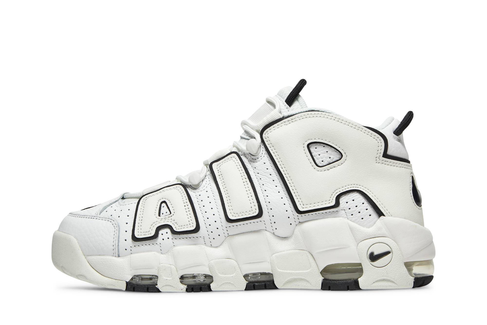 (Women) Nike Air More Uptempo White Black DO6718-100 Nicesnk