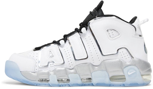 (W) Nike Air More Uptempo 'Putih Metalik' DV7408-100 Lookbook (W) Nike Air More Uptempo 'Putih Metalik' DV7408-100