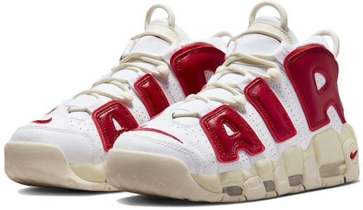 (W) ナイキ エア モア アップテンポ "白赤セイル" FN3497-100 Lookbook (W) ナイキ エア モア アップテンポ "白赤セイル" FN3497-100