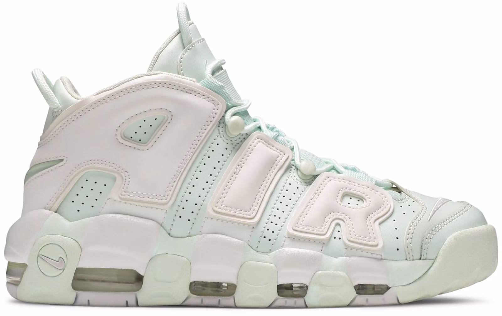 Women Nike Air More Uptempo Barley Green 917593 300 917593 300