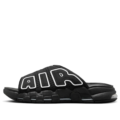 (Women) Nike Air More Uptempo Slide 'Black White'