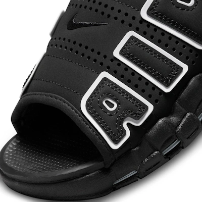 (Women) Nike Air More Uptempo Slide 'Black White'