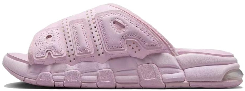 (W) 여성용 나이키 에어 모어 업템포 슬라이드 '핑크 폼' FJ2597-600 FJ2597-600 Buy (W) 여성용 나이키 에어 모어 업템포 슬라이드 '핑크 폼' FJ2597-600 FJ2597-600