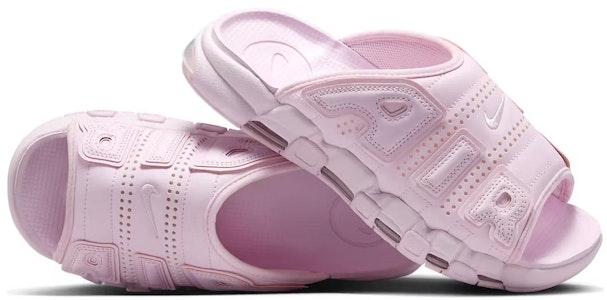(W) 여성용 나이키 에어 모어 업템포 슬라이드 '핑크 폼' FJ2597-600 FJ2597-600 Lookbook (W) 여성용 나이키 에어 모어 업템포 슬라이드 '핑크 폼' FJ2597-600 FJ2597-600