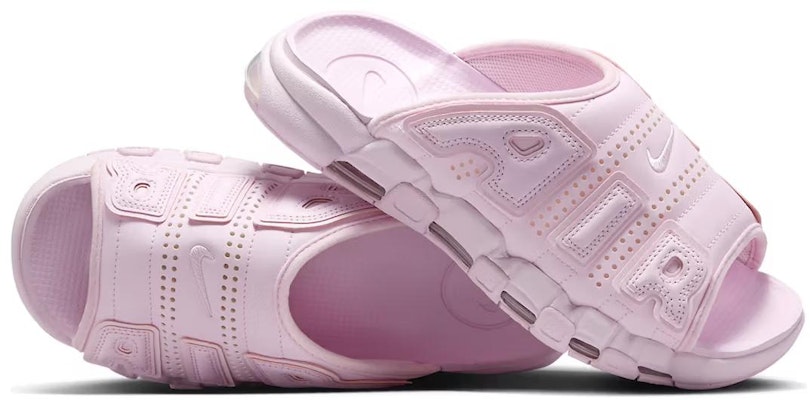 (Women) Nike Air More Uptempo Slide 'Pink Foam' FJ2597-600 Lookbook (Women) Nike Air More Uptempo Slide 'Pink Foam' FJ2597-600
