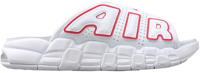 (女款)Nike Air More Uptempo 拖鞋 '白色大學紅' FD9885-100 Order (女款)Nike Air More Uptempo 拖鞋 '白色大學紅' FD9885-100