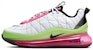 (W) Nike Air MX 720-818 'Pink Blast Green' Wanita Lelaki Sneakers CK2607-100