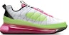 (W) Nike Air MX 720-818 'Pink Blast Green' Wanita Lelaki Sneakers CK2607-100