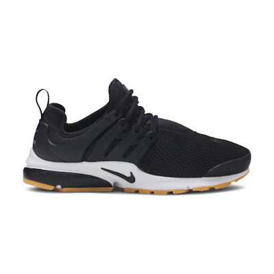 (W) Nike Air Presto Black/Black ‘White ‘Gum Yellow