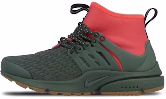 (Women) Nike Air Presto Mid Utility Vintage Green Hyper Orange AA0674-300 (Women) Nike Air Presto Mid Utility Vintage Green Hyper Orange AA0674-300
