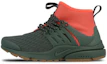 Buy (W) Nike Air Presto Mid Utility Vintage Grün Hyper Orange AA0674-300