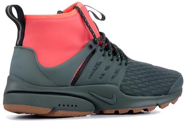 (W) Nike Air Presto Mid Utility Hijau Vintage Jingga Hyper AA0674-300 Order (W) Nike Air Presto Mid Utility Hijau Vintage Jingga Hyper AA0674-300