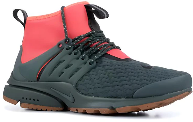 (W) Nike Air Presto Mid Utility Vintage Grün Hyper Orange AA0674-300 Lookbook (W) Nike Air Presto Mid Utility Vintage Grün Hyper Orange AA0674-300