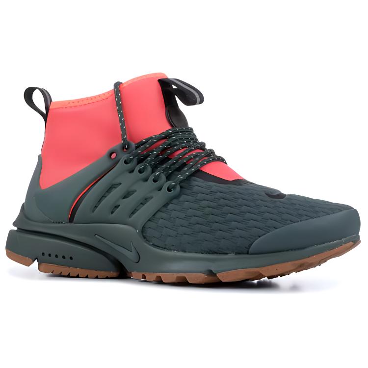 Lookbook (W) Nike Air Presto Mid Utility Verde Vintage Naranja Hyper AA0674-300