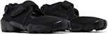 (W) Nike Air Rift 'Triple Black' Lelaki/Hitam Triple HF5389-001