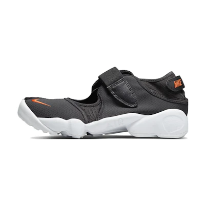 (W) Nike Air Rift Breathe 'Black/White/Rush Orange'